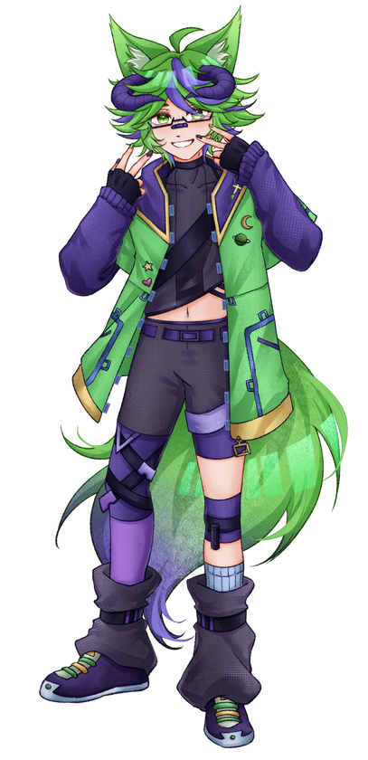 Designer: @arkscape00 Model Artist: @TheOneKoHi (Fiverr) Model Rigger: @CoraliaL2D Art: @JingAbyss